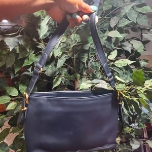 Navy Coach Crossbody